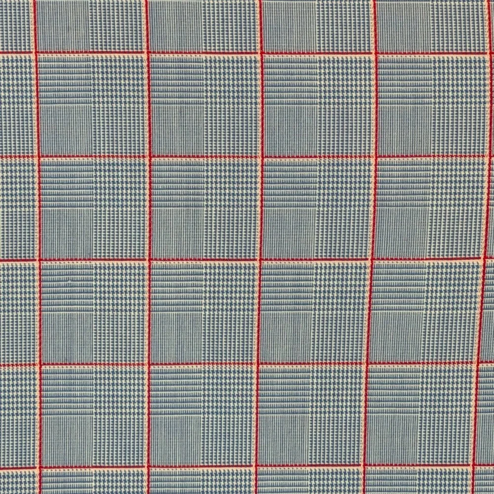 Charles Tyrwhitt Mens 18/35 Blue Check Non-Iron Classic Fit Dress Shirt - Picture 5 of 6